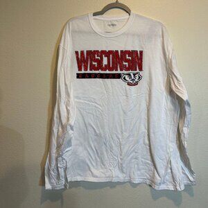 Captivating 2XL Wisconsin Badger Long Sleeve Tee
